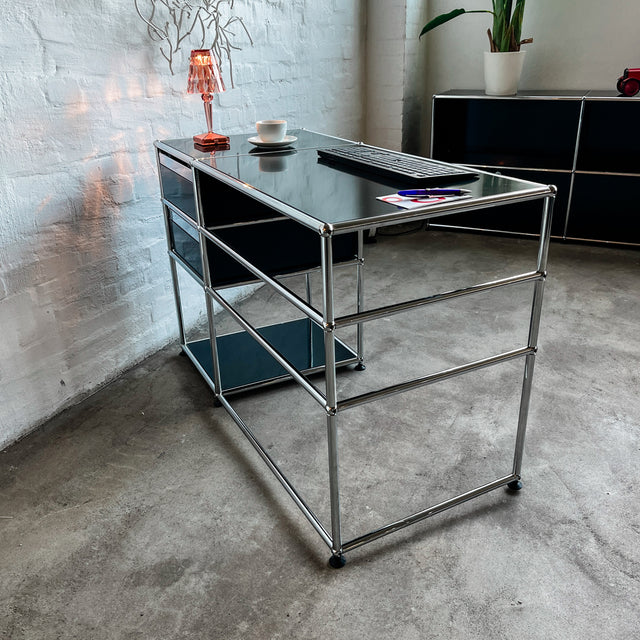 USM Haller - Sekretär - schwarz - gebrauchte TOP Qualität