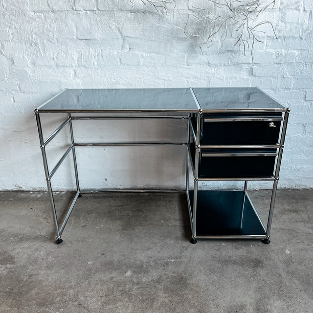 USM Haller - Sekretär - schwarz - gebrauchte TOP Qualität