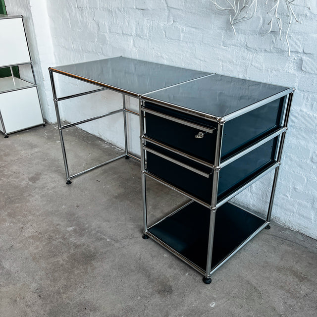 USM Haller - Sekretär - schwarz - gebrauchte TOP Qualität