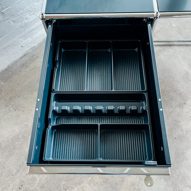 USM Haller - Sekretär - Schwarz - gebrauchte TOP Qualität