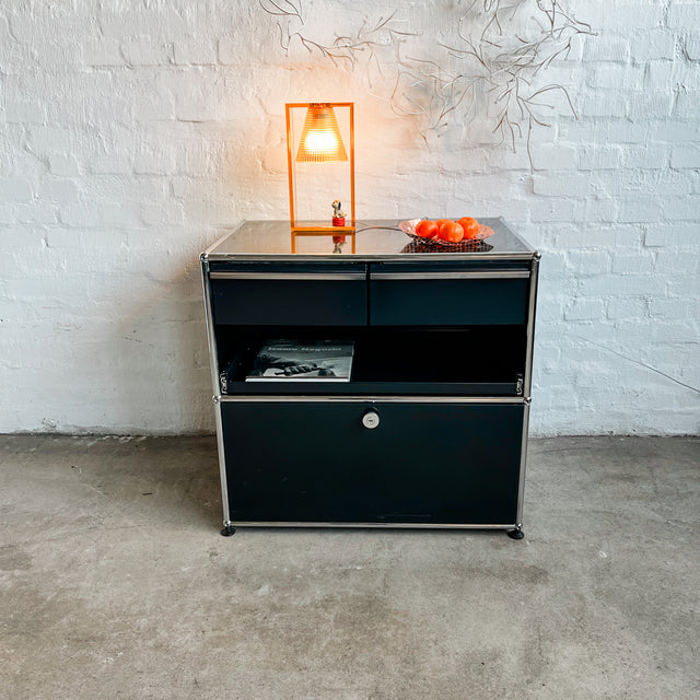 USM Haller - Doppelcontainer - schwarz - gebrauchte TOP Qualität