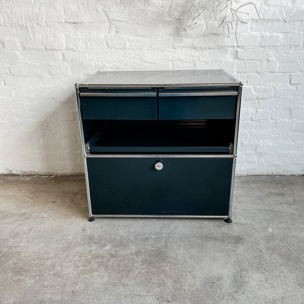 USM Haller - Doppelcontainer - schwarz - gebrauchte TOP Qualität