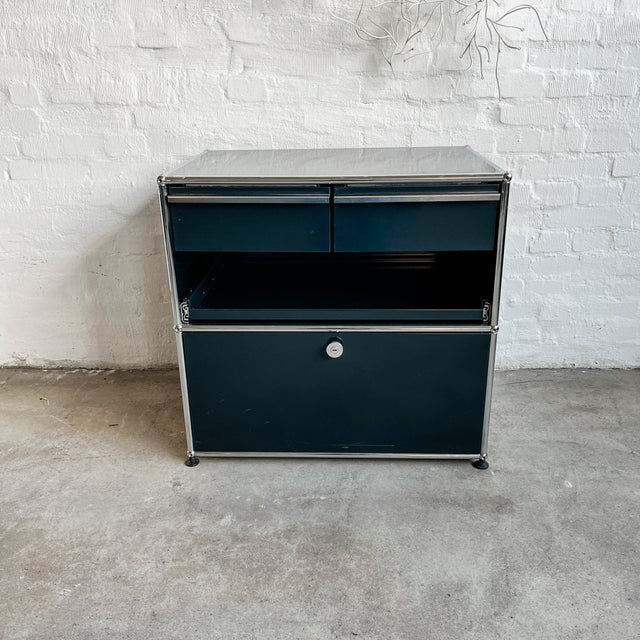 USM Haller - Doppelcontainer - schwarz - gebrauchte TOP Qualität