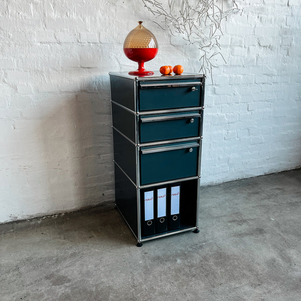 USM Haller - Standcontainer - anthrazit - gebrauchte Designermöbel