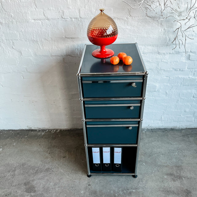 USM Haller - Standcontainer - anthrazit - gebrauchte Designermöbel