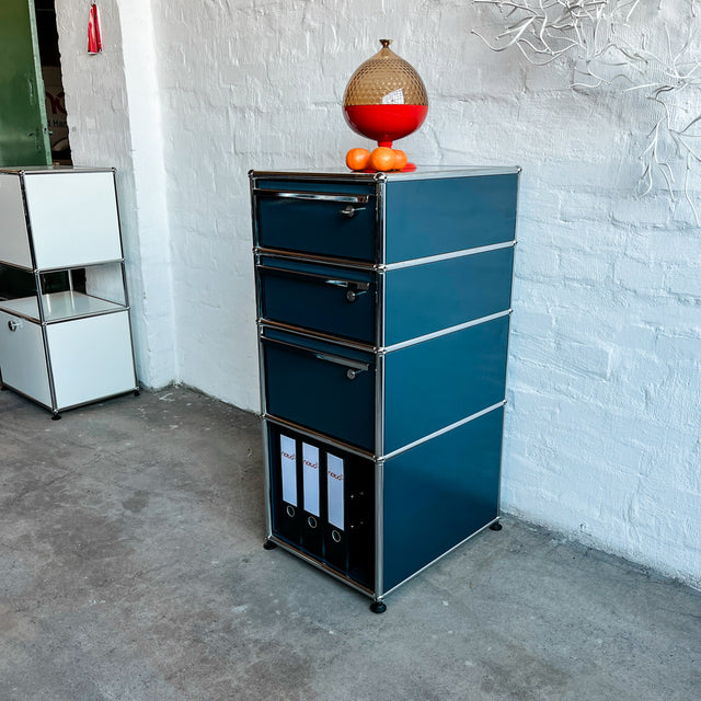 USM Haller - Standcontainer - anthrazit - gebrauchte Designermöbel