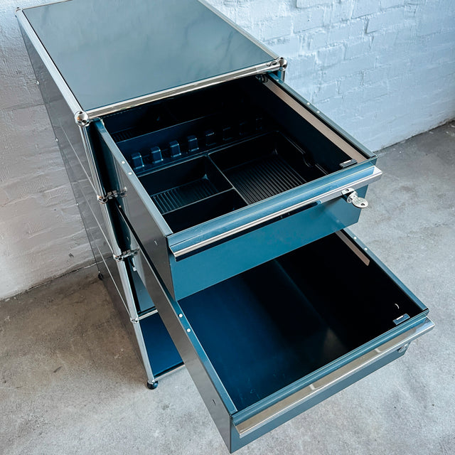 USM Haller - Standcontainer - anthrazit - gebrauchte Designermöbel