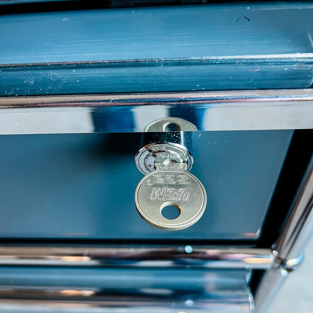 USM Haller - Standcontainer - anthrazit - gebrauchte Designermöbel