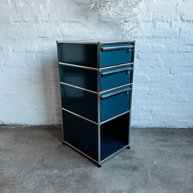 USM Haller - Standcontainer - anthrazit - gebrauchte Designermöbel