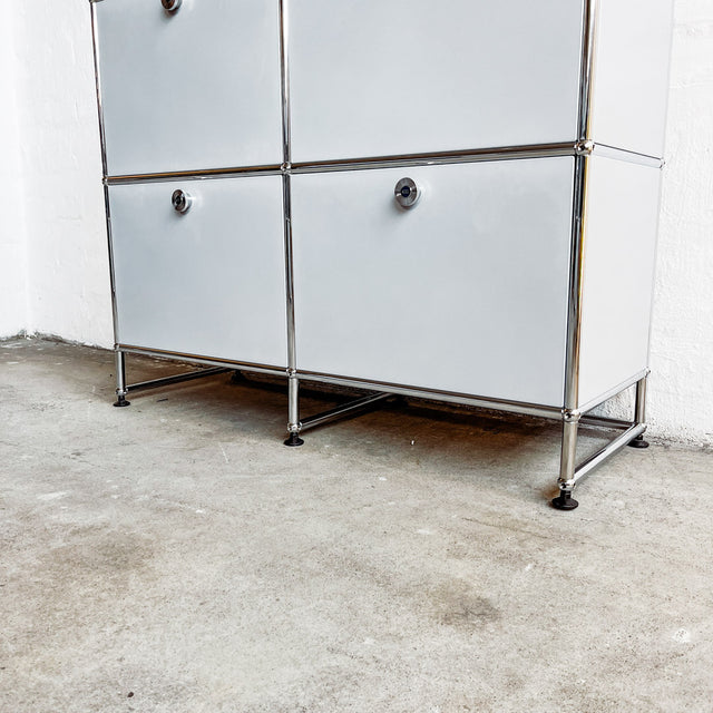 USM Haller - Highboard - mattsilber - gebrauchter TOP Zustand