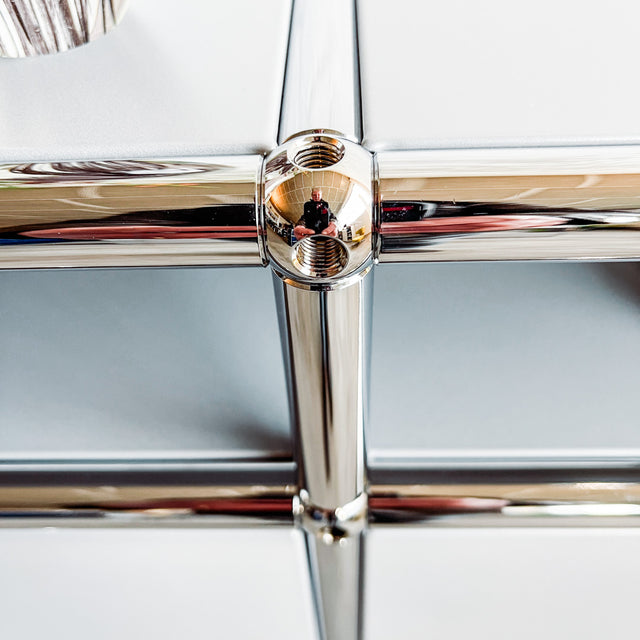 USM Haller - Highboard - mattsilber - gebrauchter TOP Zustand