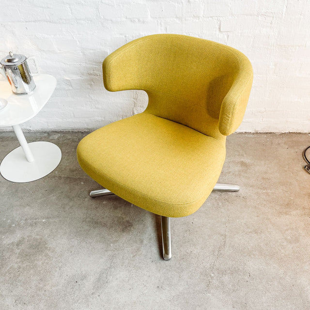 Vitra - Petit Repos - Sessel - gelb melange - Antonio Citterio - gebrauchter TOP Zustand