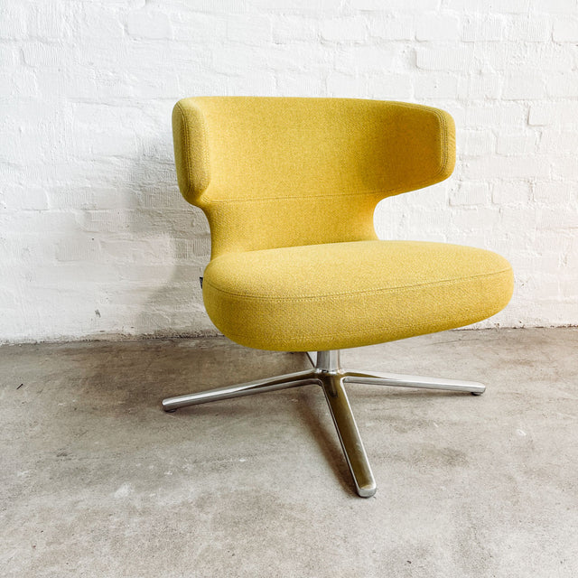 Vitra - Petit Repos - Sessel - gelb melange - Antonio Citterio - gebrauchter TOP Zustand