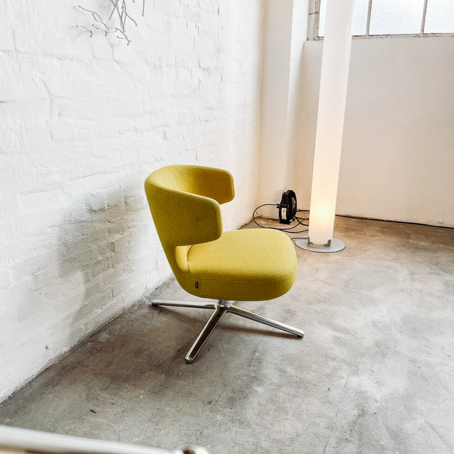 Vitra - Petit Repos - Sessel - gelb melange - Antonio Citterio - gebrauchter TOP Zustand