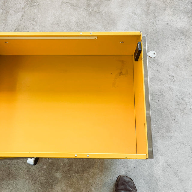 USM Haller - Rollcontainer - gelb - gebrauchte TOP Qualität