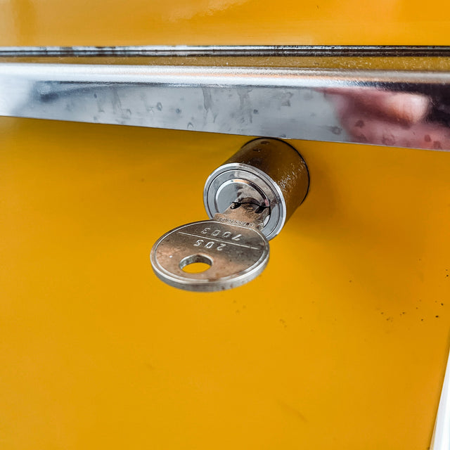 USM Haller - Rollcontainer - gelb - gebrauchte TOP Qualität