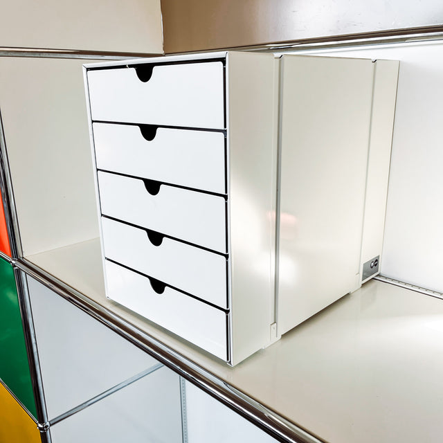 USM Haller - Inos Box - weiß - gebrauchter TOP Zustand