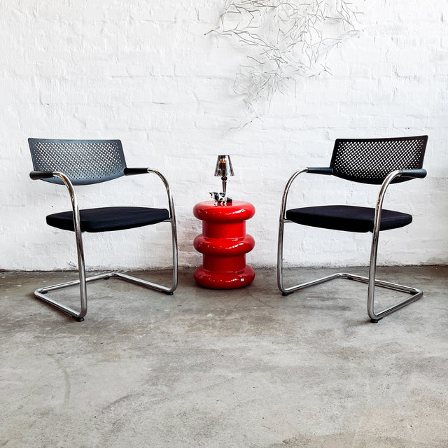 Visavis 2 - Freischwinger - schwarz - Antonio Citterio - gebrauchter TOP Zustand