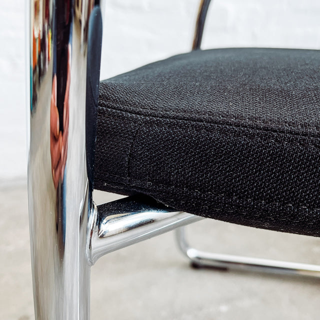 Visavis 2 - Freischwinger - schwarz - Antonio Citterio - gebrauchter TOP Zustand