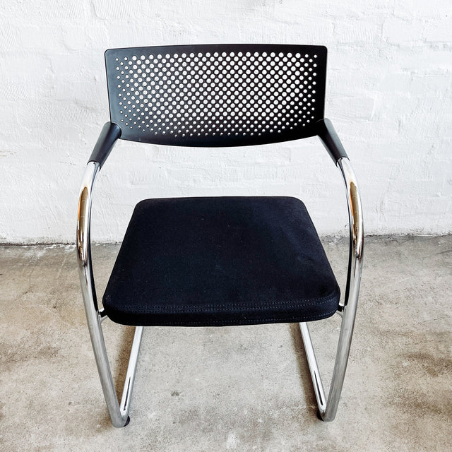 Visavis 2 - Freischwinger - schwarz - Antonio Citterio - gebrauchter TOP Zustand