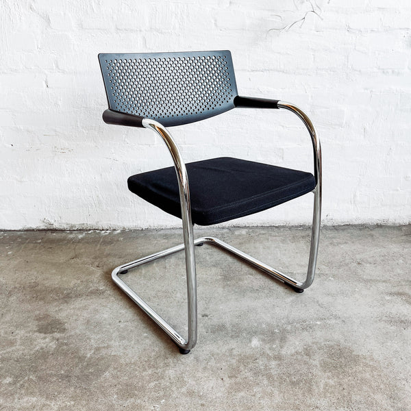 Visavis 2 - Freischwinger - schwarz - Antonio Citterio - gebrauchter TOP Zustand