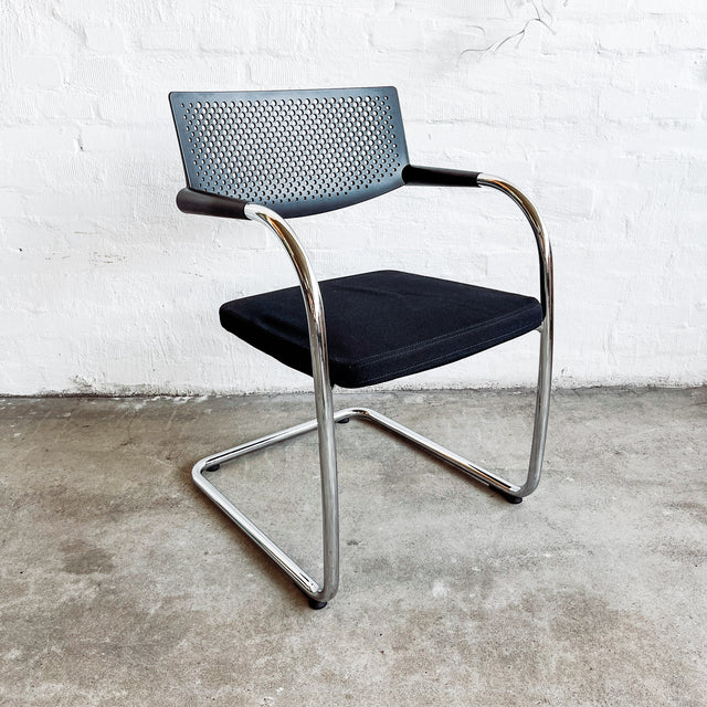 Visavis 2 - Freischwinger - schwarz - Antonio Citterio - gebrauchter TOP Zustand