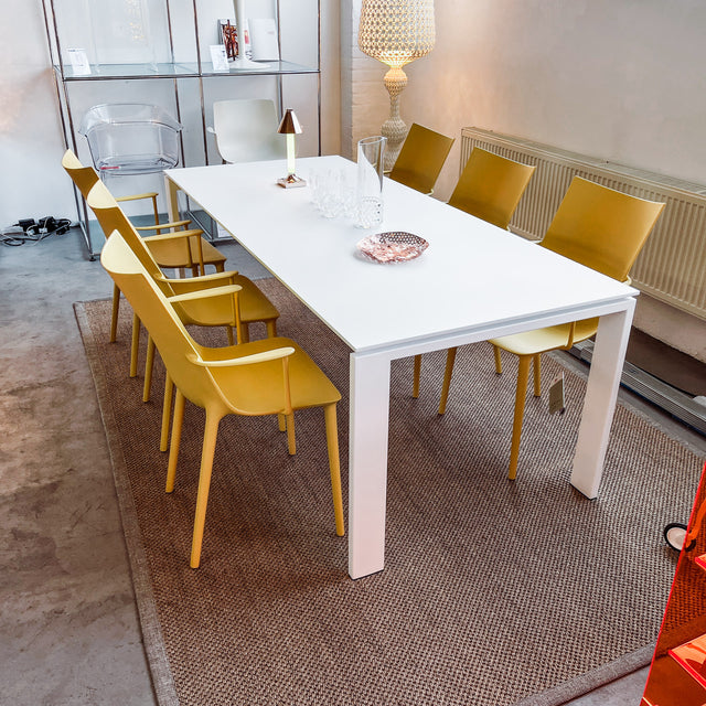 Kartell - Armlehnstuhl H.H.H. - gelb - Philippe Starck - Outdoor - NEU