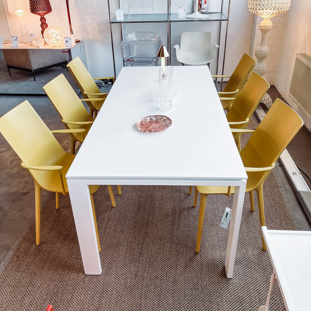 Kartell - Armlehnstuhl H.H.H. - gelb - Philippe Starck - Outdoor - NEU