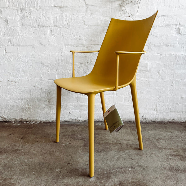 Kartell - Armlehnstuhl H.H.H. - gelb - Philippe Starck - Outdoor - NEU