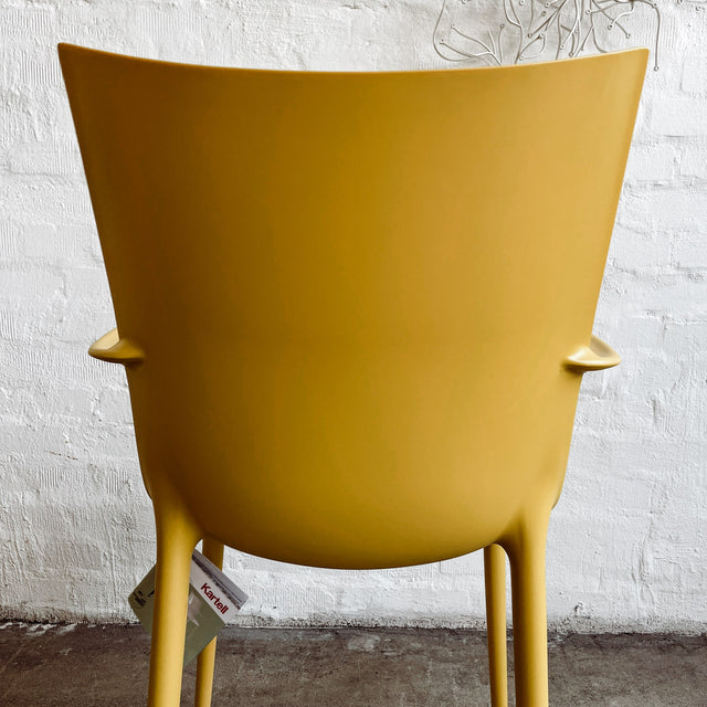 Kartell - Armlehnstuhl H.H.H. - gelb - Philippe Starck - Outdoor - NEU