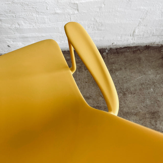 Kartell - Armlehnstuhl H.H.H. - gelb - Philippe Starck - Outdoor - NEU