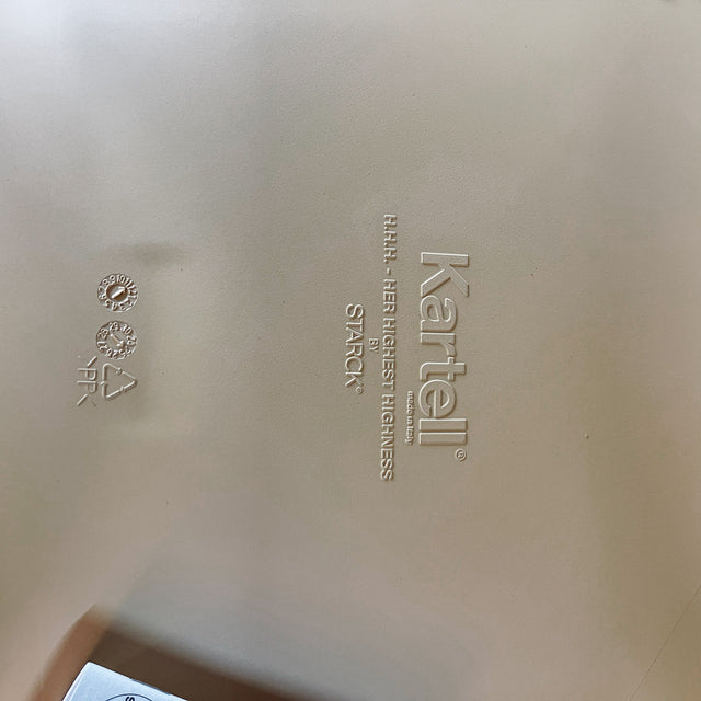 Kartell - Armlehnstuhl H.H.H. - gelb - Philippe Starck - Outdoor - NEU