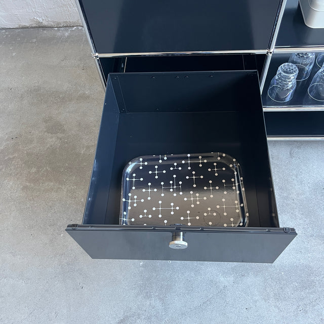 USM Haller - Kaffeebar - Barwagen - schwarz - gebrauchter TOP Zustand