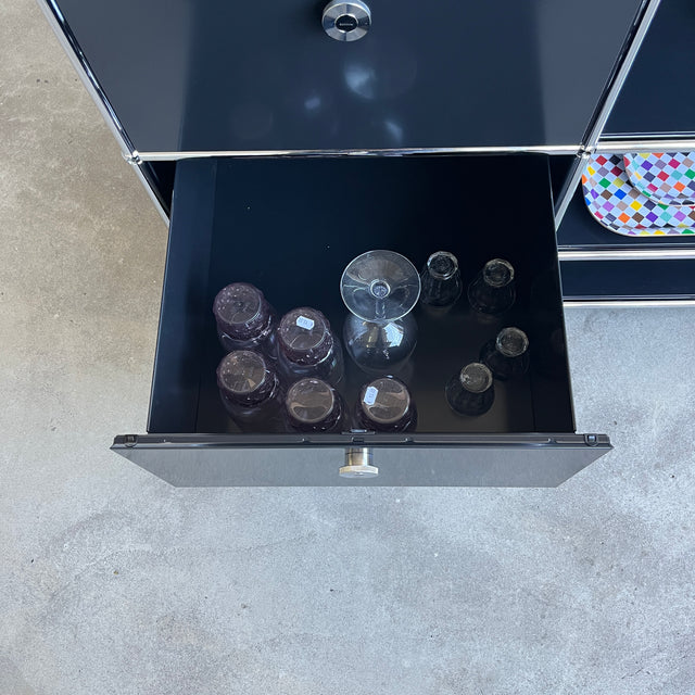 USM Haller - Kaffeebar - Barwagen - schwarz - gebrauchter TOP Zustand