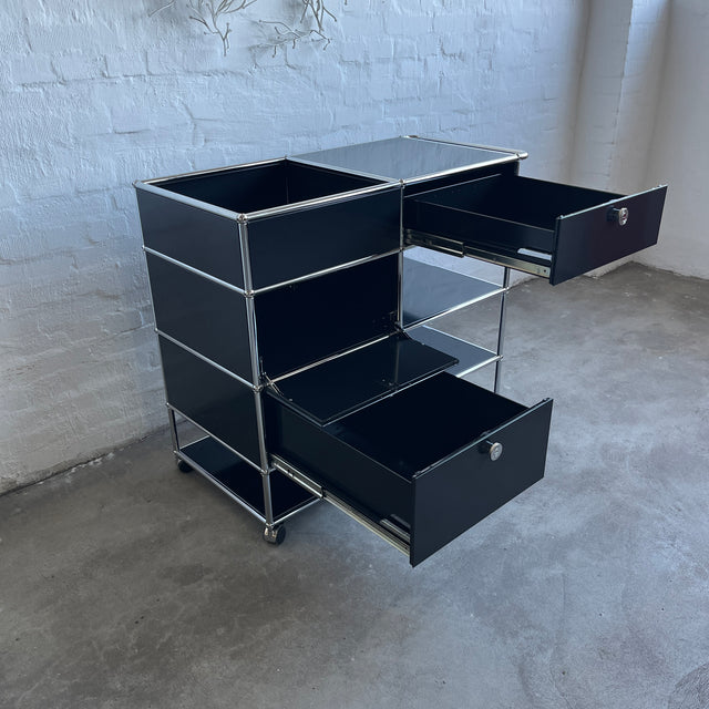 USM Haller - Kaffeebar - Barwagen - schwarz - gebrauchter TOP Zustand