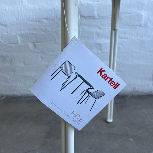 Kartell - Hiray - Gartenesstisch rund - Ludovica Serafini und Roberto Palomba - Outdoor - NEU