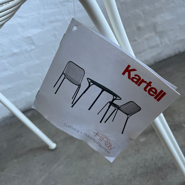 Kartell - Hiray - Gartenarmlehnstuhl  - Ludovica Serafini und Roberto Palomba - Outdoor - NEU