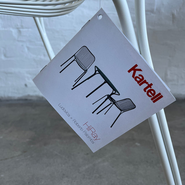 Kartell - Hiray Chair - Gartenstuhl - Ludovica Serafini und Roberto Palomba - Outdoor - NEU