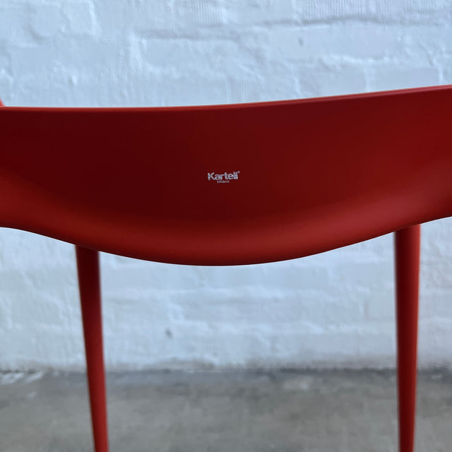 Kartell - Masters Armlehnstuhl - rostrot - Eugeni Quitllet - Philippe Starck - Outdoor - NEU