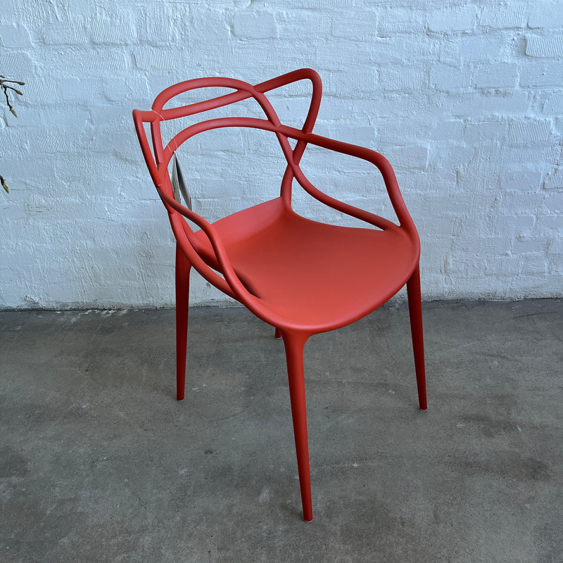 Kartell Masters Armlehnstuhl - rostrot - Quitllet - Starck