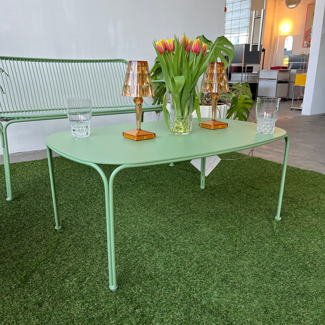 Kartell - Hiray - Gartenbeistelltisch - grün - Ludovica Serafini und Roberto Palomba - Outdoor - NEU