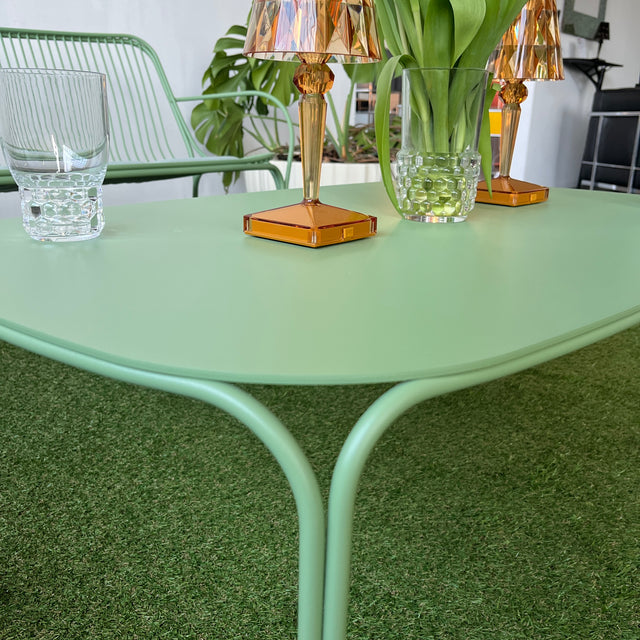 Kartell - Hiray - Gartenbeistelltisch - grün - Ludovica Serafini und Roberto Palomba - Outdoor - NEU