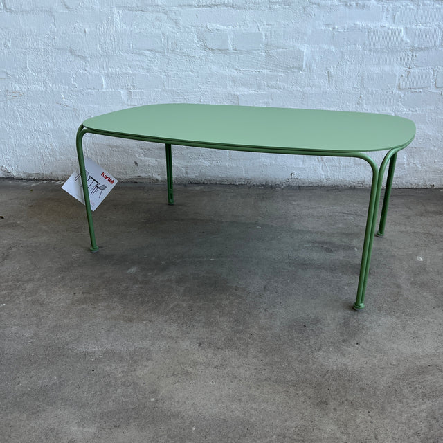 Kartell - Hiray - Gartenbeistelltisch - grün - Ludovica Serafini und Roberto Palomba - Outdoor - NEU