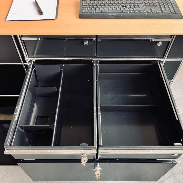 USM Haller - Counter/Theke - schwarz - guter gebrauchter Zustand