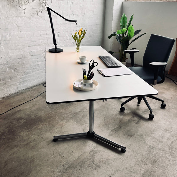 USM Kitos - Tisch - perlgrau - 180 x 90 cm - guter gebrauchter Zustand