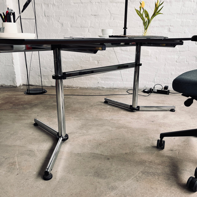 USM Kitos - Tisch - perlgrau - 180 x 90 cm - guter gebrauchter Zustand