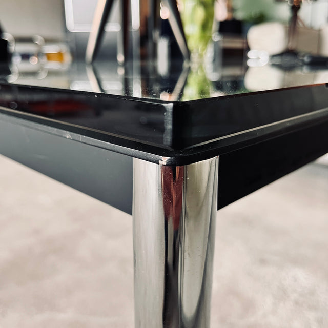 Cassina -  LC 10 P - Couchtisch - Glas - Le Corbusier, Pierre Jeanneret und Charlotte Perriand - guter gebrauchter Zustand