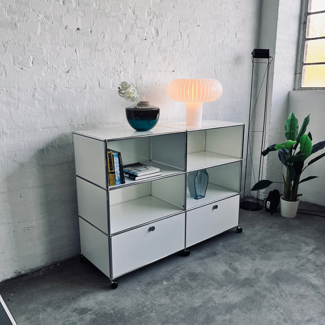 USM Haller - Highboard - weiß - 2 Vollauszüge - gebrauchter TOP Zustand