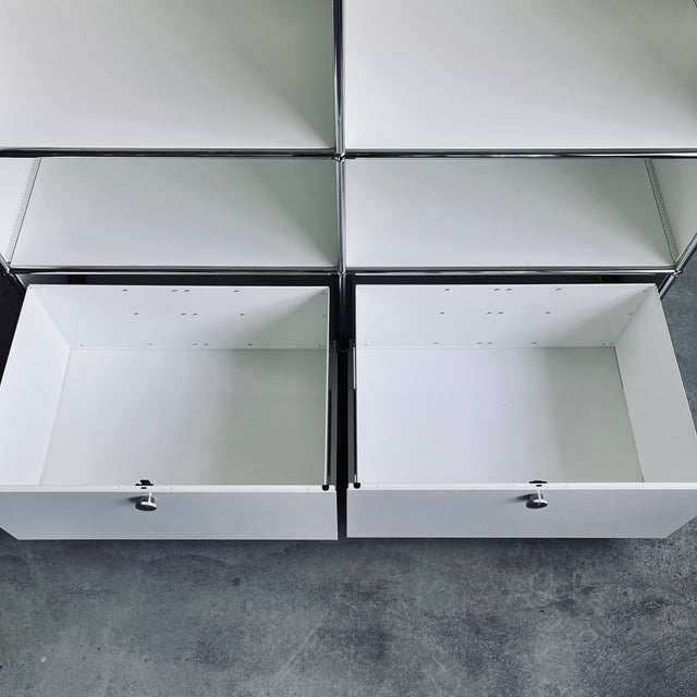 USM Haller - Highboard - weiß - 2 Vollauszüge - gebrauchter TOP Zustand
