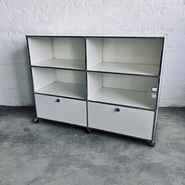USM Haller - Highboard - weiß - 2 Vollauszüge - gebrauchter TOP Zustand